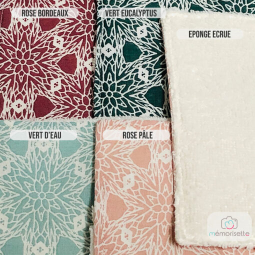 Grandes lingettes multi-usages lavables - Mosaïque – Image 2
