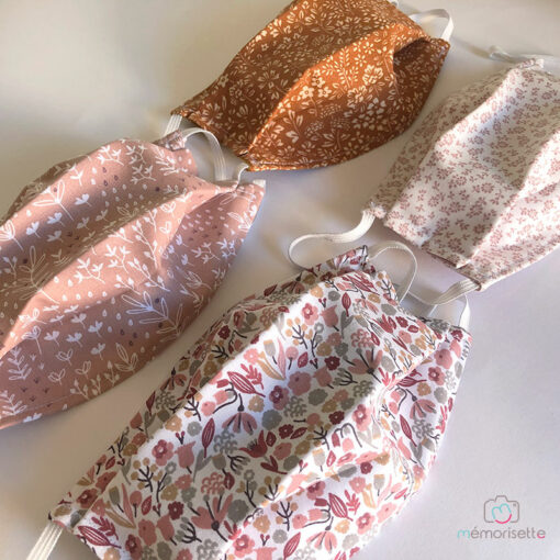 Masque barrière Afnor en tissu lavable pour adulte/enfant – Image 10