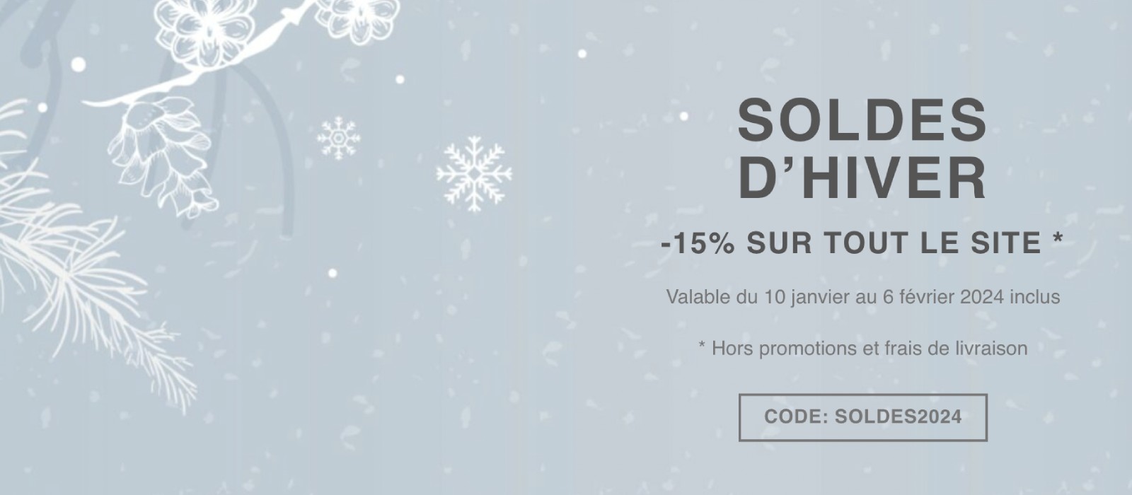 15 sur tout le site pour les Soldes d Hiver 2024 Memorisette