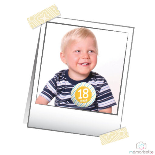 Lot de 14 stickers garçon "Ma 2ème année" - Beach Boy – Image 2